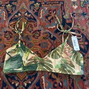 VITAMIN A BIKINI TOP NWT xl